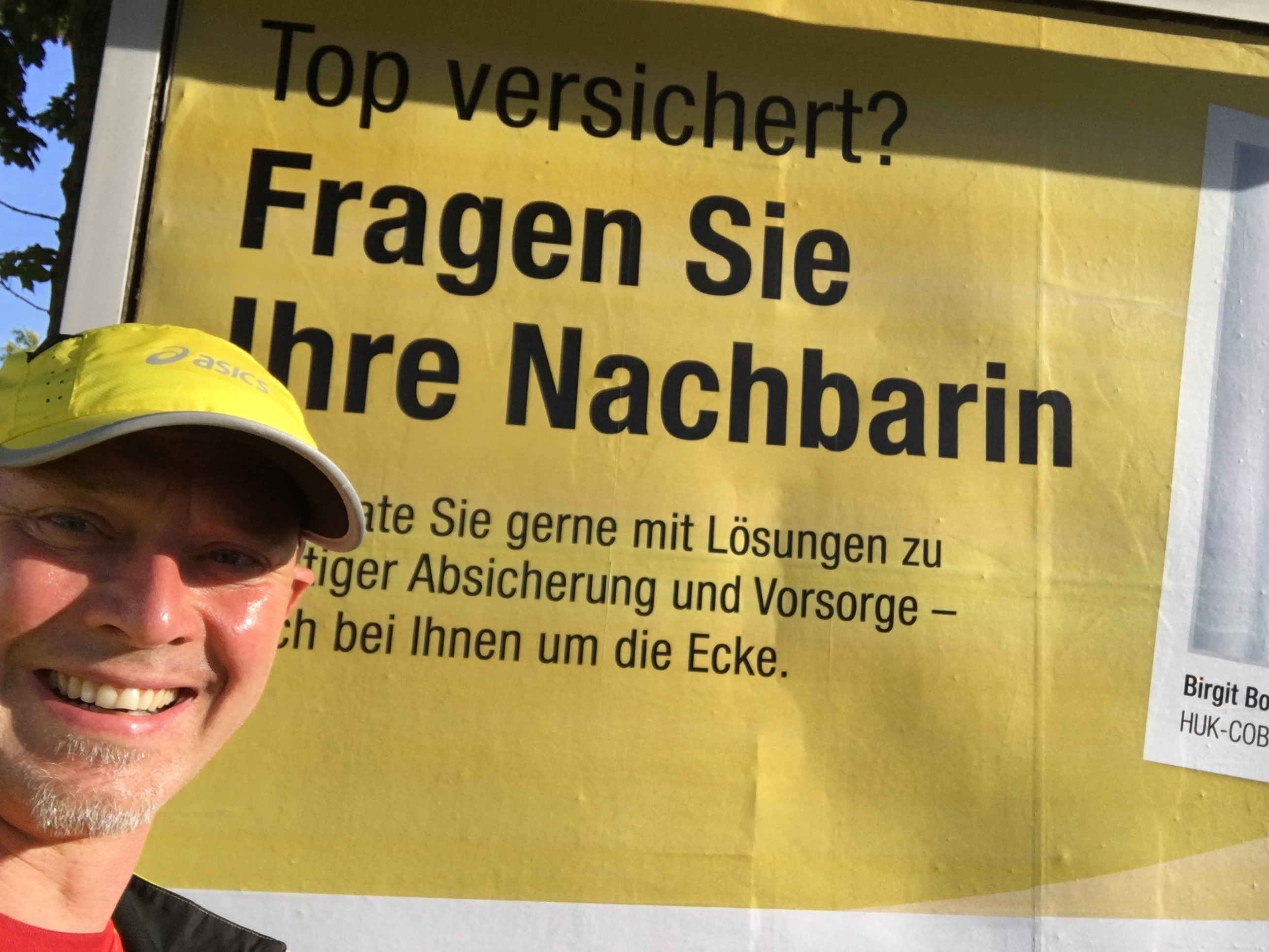 Die Nachbarin fragen?